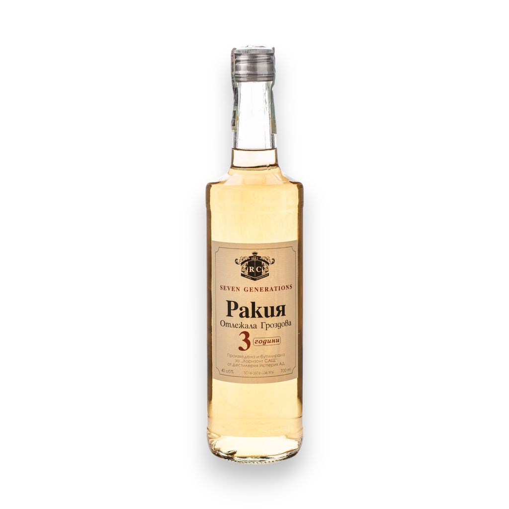 GRAPE RAKIA AGED 3 YEARS 700 ml