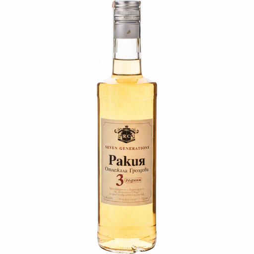 [RK/001] GRAPE RAKIA AGED 3 YEARS 700 ml