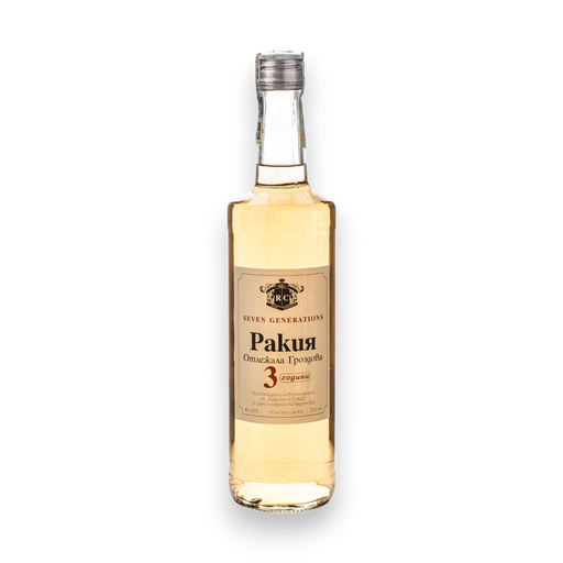 [RK/001] GRAPE RAKIA AGED 3 YEARS 700 ml